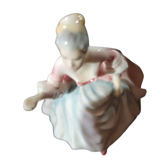 Royal Doulton Porcelain Figurine Diane HN 3310 Nice Vintage 1985 Peggy Duries - Picture 2 of 4